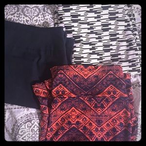3 skirts Stretchy Work/Play Lularoe Loft Lila Rose